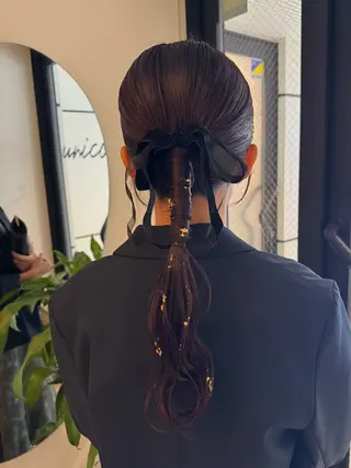 ヘアアレンジ 内沼 恵留菜のヘアスタイル