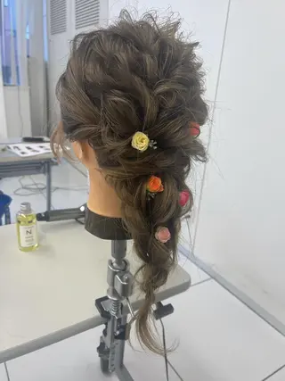 ロング ヘアアレンジ ☁Neolive .Ayana✂️のヘアスタイル