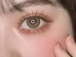 マツエク・マツパ 透け感カラー得意🎀 りおなのマツエク・マツパデザイン