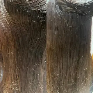 セミロング カラー 髪質改善/縮毛/新宿 🫧SUZUKA🫧のヘアスタイル