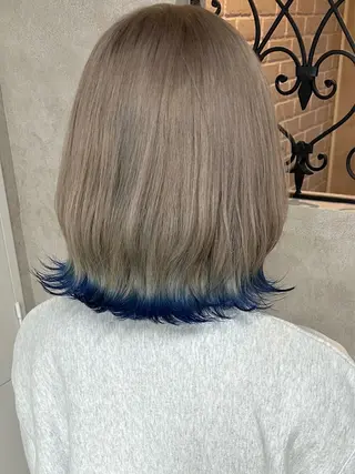 ショート カラー LUNON/田河優花 /デザインカラーのヘアスタイル