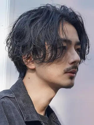 パーマ メンズ 安藤幹人 メンズパーマのヘアスタイル