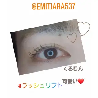 マツエク・マツパ 💡次世代LED -TIARA💡のマツエク・マツパデザイン