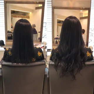 ロング LANDS officialのヘアスタイル