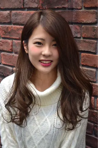 セミロング カラー メンズ指名多数!! SiLO 田島のヘアスタイル