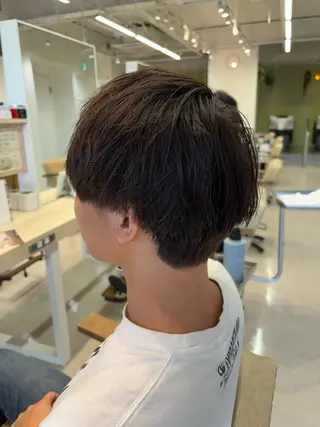 メンズ メンズパーマ/ スパイキー/フェードのヘアスタイル