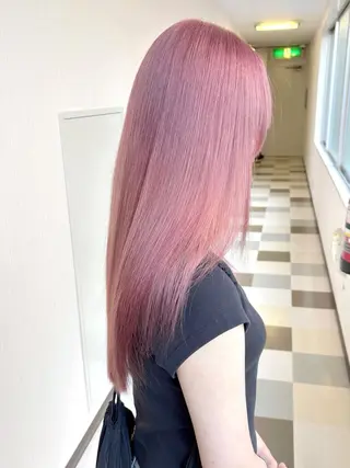 ロング ブリーチ／ 髪質改善／ＲＹＯのヘアスタイル