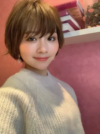 ショート 縮毛/ショート/ ボブ/レイヤー/小原のヘアスタイル