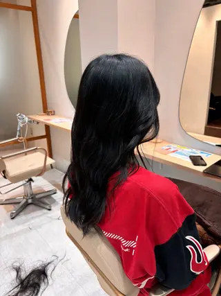 セミロング 小林 琉花のヘアスタイル