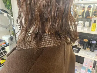 ミディアム カラー ヘアアレンジ stylist/蛯谷 珠里のヘアスタイル