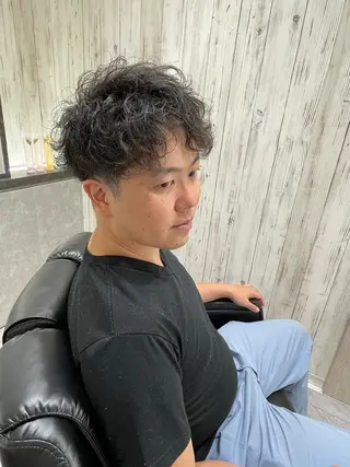 メンズ HAIR&GROOMING YOSHIZAWA Inc.BANDAI所属・みよし まさとのヘアスタイル