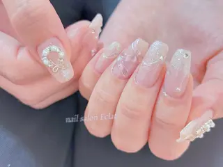 ネイル ネイルサロンエクラ 🫧Shizukaのネイルデザイン