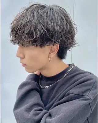 ショート パーマ メンズ fifth栄所属・メンズパーマ 名古屋/水谷颯のヘアスタイル