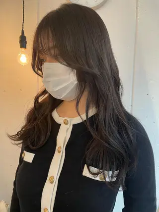 カラー 京都美容師 塩のヘアスタイル