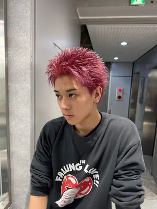 カラー メンズ ❤️‍🔥メンズ専門 mamu❤️‍🔥のヘアスタイル