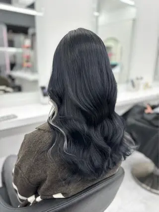 ロング カラー モテ艶🤍透明感 レイヤー🤍教真のヘアスタイル