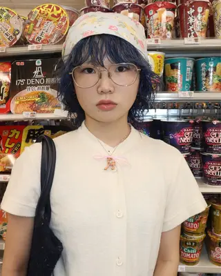 ミディアム カラー ヘアアレンジ @kyoniyy KYONIのヘアスタイル