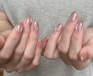 ネイル By moonネイル 🌷ワンホン/韓国風のネイルデザイン