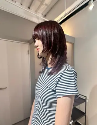 カラー Asuka/髪質改善 /カラー/ヘアセットのヘアスタイル