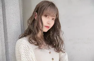 セミロング AMELE所属・店長【似合わせヘア】 前杉健太のヘアスタイル