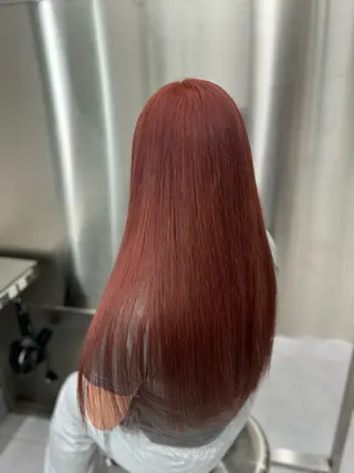 カラー 𝐥𝐚𝐲𝐞𝐫 韓⛓️ ブリーチのヘアスタイル