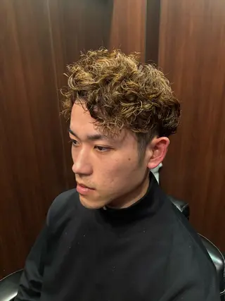 ミディアム 大野 貴登のヘアスタイル