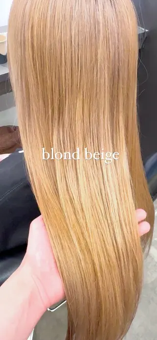 ロング カラー グリードヘアー所属・藤田 翔稀のヘアスタイル