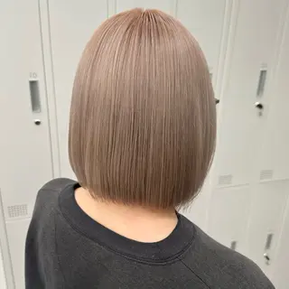 ショート カラー 🎀ハイトーン🎀 ケアブリーチmikuのヘアスタイル