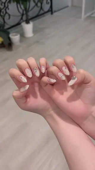 ネイル 名古屋ワンホンネイル 沙理亜のネイルデザイン