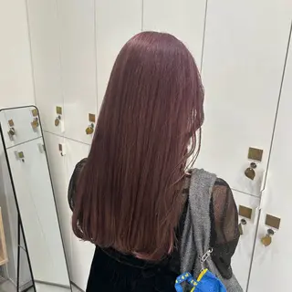 ロング カラー [透明感カラ ー🥣💕]高木愛理のヘアスタイル