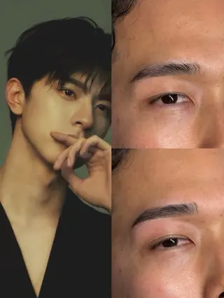 メンズ アイブロウ 韓国肌管理BEAUTY-SALON Teena【ティーナ】ララピール/毛穴/脱毛所属・心斎橋眉毛サロン hiyoriの眉毛・アイブロウイメージ