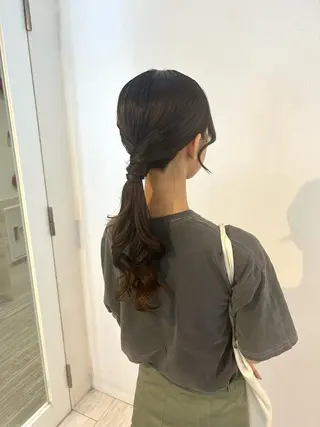 ロング ヘアアレンジ ヒナリ/まつ毛パーマ 無料モデル募集中☆彡のマツエク・マツパデザイン