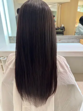 セミロング あおき りゅうせいのヘアスタイル