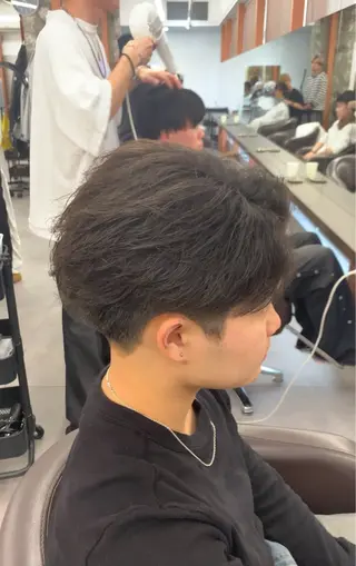 ショート メンズ 森川 力のヘアスタイル