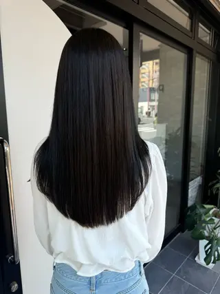 セミロング Agu hair beqq 福岡別府所属・🐥 kotori 🐥のヘアスタイル