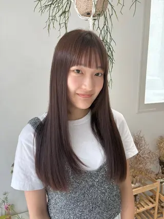 カラー 🪻花屋併設🪻秀島 有紀のヘアスタイル