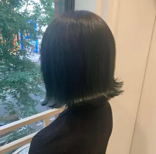 ミディアム カラー ヘアアレンジ 海外レイヤー鯉渕 【海外風メンズも◎】のヘアスタイル