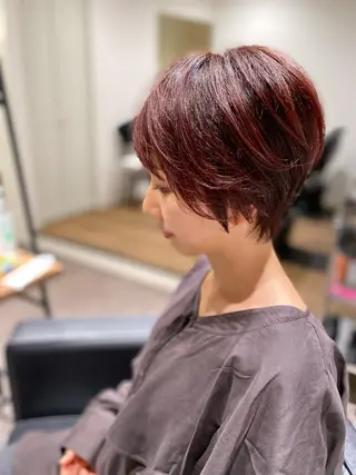 ショート 成松 勇治のヘアスタイル
