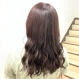 ミディアム カラー パーマ ヘアアレンジ メンズ マツエク・マツパ neon hair所属・🩵 JURI🩵のヘアスタイル