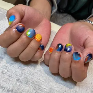 ネイル among アマン所属・lecoa_ kana／amongのネイルデザイン