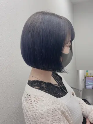 ミディアム カラー 🦋ハイトーンボブ ショート🦋トシキのヘアスタイル