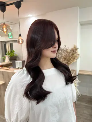 ロング TOKI mahoのヘアスタイル