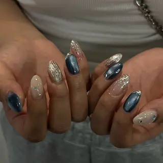 ネイル Ray. ちゅるん系ニュアンスのネイルデザイン