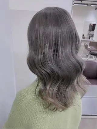 ミディアム カラー jill by gisel＿奥家のヘアスタイル