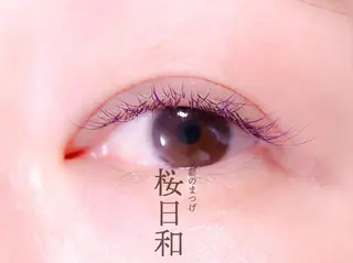 マツエク・マツパ 京都のまつげ桜日和 小島美桜のマツエク・マツパデザイン