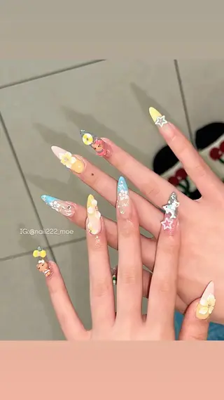 ネイル ⟡.*222⋰˚☆ MöEのネイルデザイン