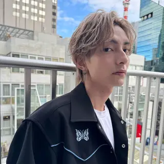 メンズ Bonheur所属・フェザーパーマ/ 曲がる矯正/酒井壮大のヘアスタイル