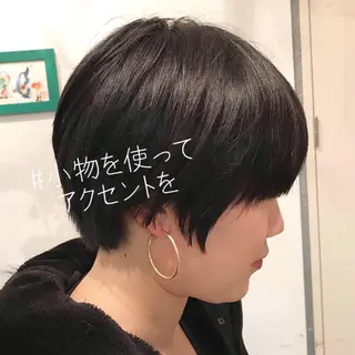 ショート 美髪❣️縮毛矯正/ 髪質改善✨/山本のヘアスタイル