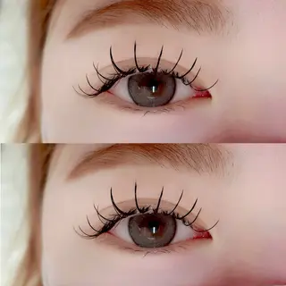 マツエク・マツパ Morganite 🦋 ÿui 🦋のマツエク・マツパデザイン