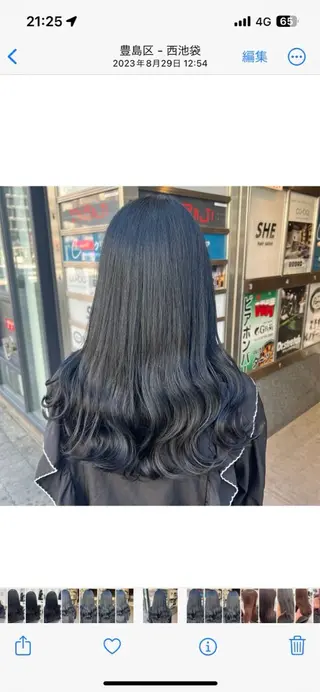 カラー 透け上品ハイトーン 職人ゆうと🤍のヘアスタイル